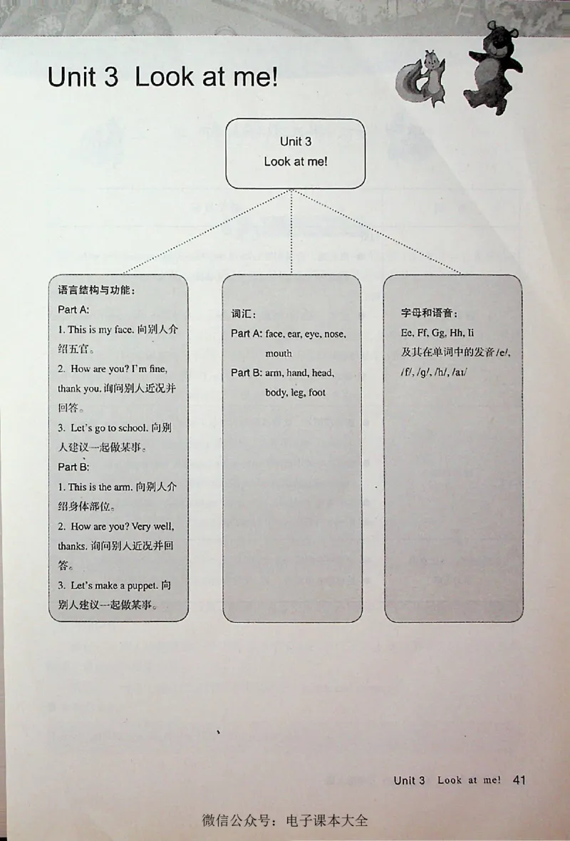 英语PEP3A教师教学用书_26春四年级上下册人教版_四上英语合集人教版PEP英语四年级上册新教材（教学视频+课件+动画+音频+练习+教案）_16教师用书_小学英语_人教版PEP