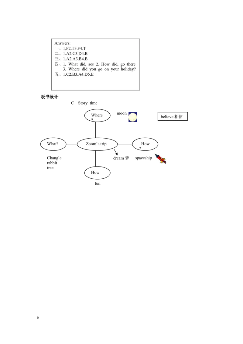 第六课时_26春四年级上下册人教版_四上英语合集人教版PEP英语四年级上册新教材（教学视频+课件+动画+音频+练习+教案）_19同步教案课件_人教pep3_3-6年级下册_6年级下册_单元资料汇总_42
