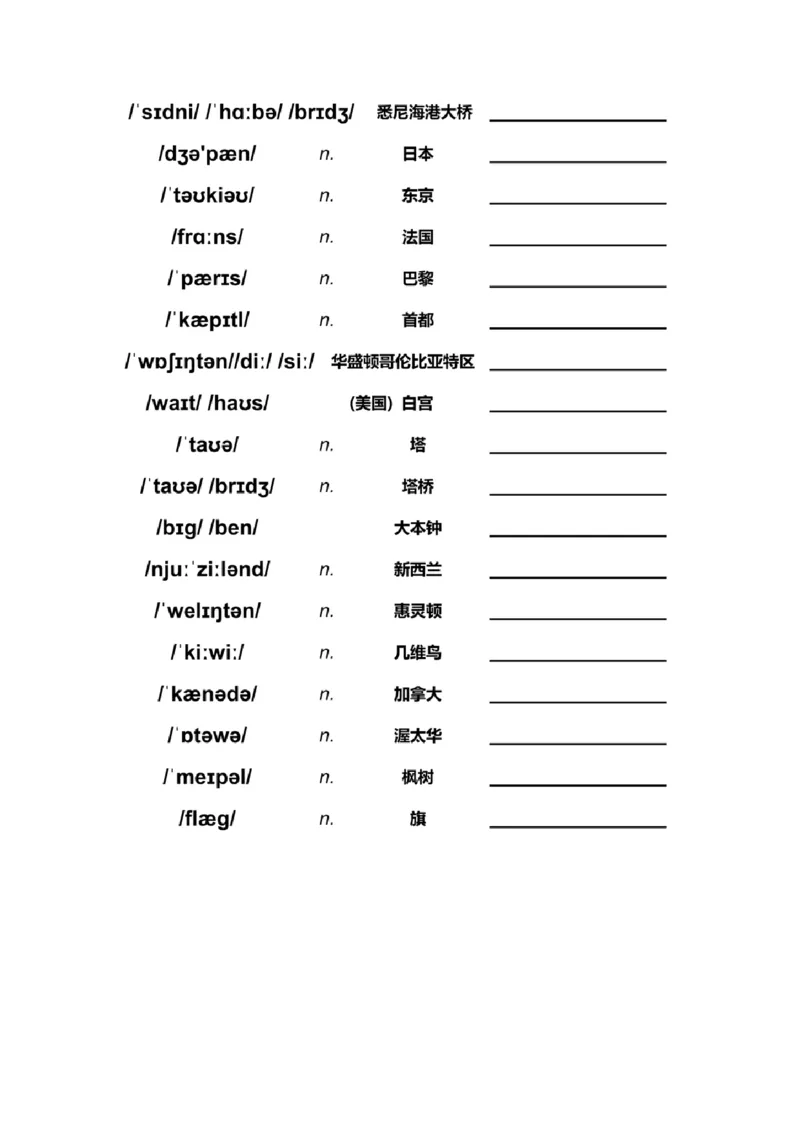 教科版六下单词默写表_26春四年级上下册人教版_四上英语合集人教版PEP英语四年级上册新教材（教学视频+课件+动画+音频+练习+教案）_17练习资料_小学英语（预习复习资料大礼包）