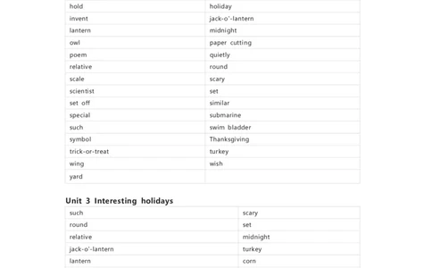 清大版英语六年级上册单词默写表_26春四年级上下册人教版_四上英语合集人教版PEP英语四年级上册新教材（教学视频+课件+动画+音频+练习+教案）_17练习资料_《小学英语单词默写表》