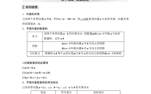 2022届高考数学一轮复习(新高考版)第5章&sect;5.3　平面向量的数量积_02高考数学_新高考复习资料_2022年新高考资料_2022年一轮复习各版本_1.新高考2022年高考数学一轮复习
