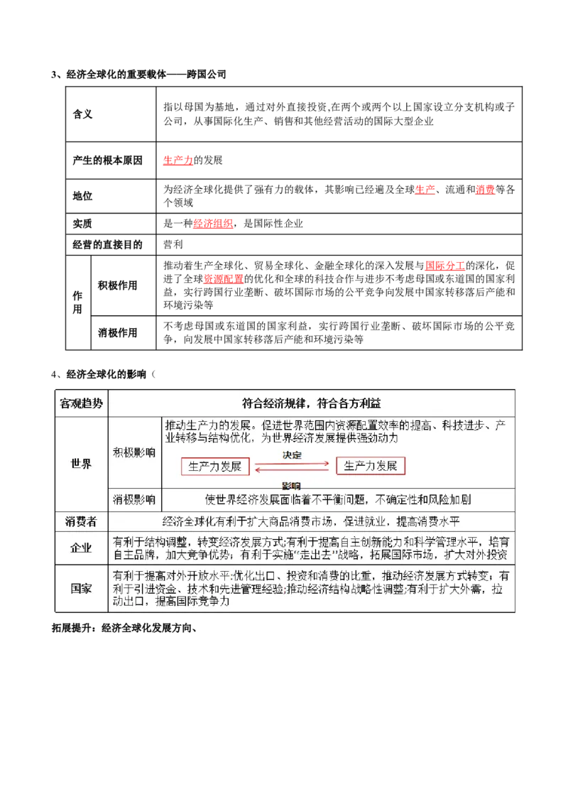 专题12国际形势与中国外交（讲义）（解析版）_8.2025政治总复习_2024年新高考资料_2.2024二轮复习_2024年高考政治二轮复习讲练测（新教材新高考）