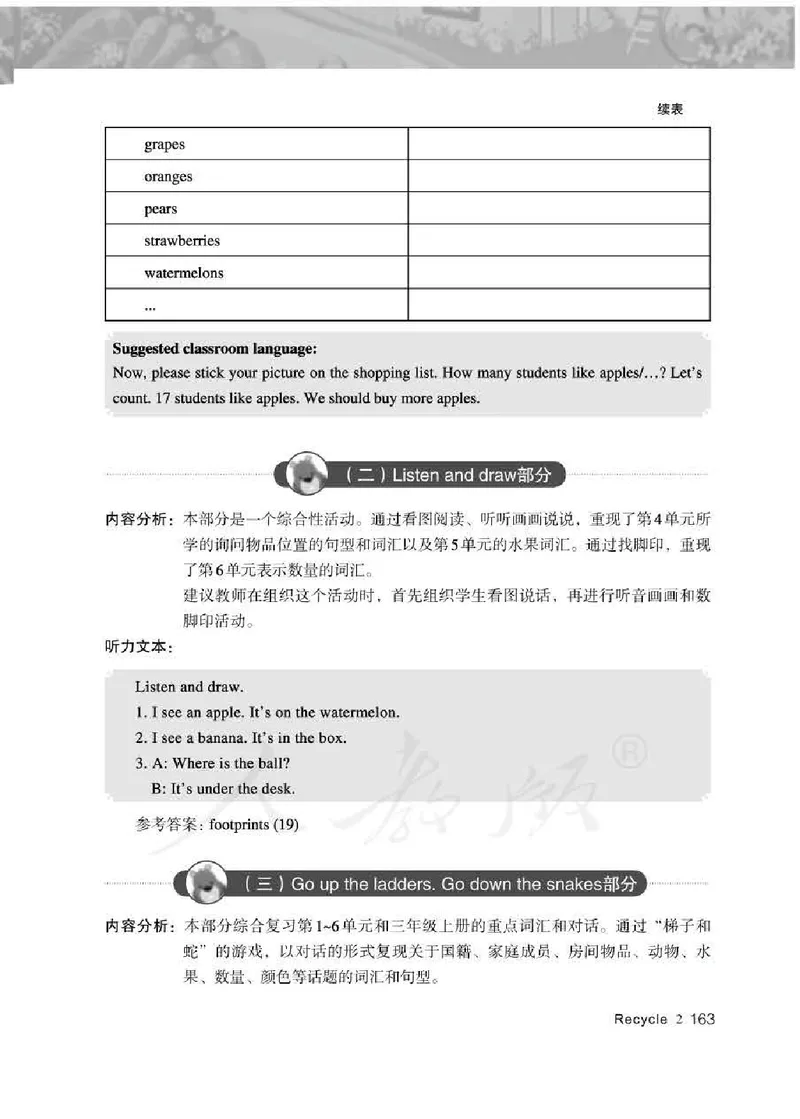 英语PEP3B教师教学用书_26春四年级上下册人教版_四上英语合集人教版PEP英语四年级上册新教材（教学视频+课件+动画+音频+练习+教案）_16教师用书_小学英语_人教版PEP