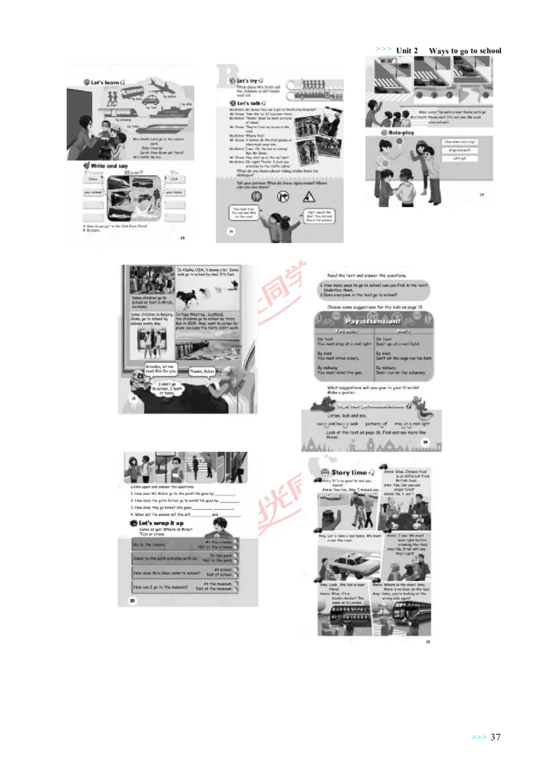 教案正文6上_Unit2_26春四年级上下册人教版_四上英语合集人教版PEP英语四年级上册新教材（教学视频+课件+动画+音频+练习+教案）_19同步教案课件_人教pep3_3-6上册