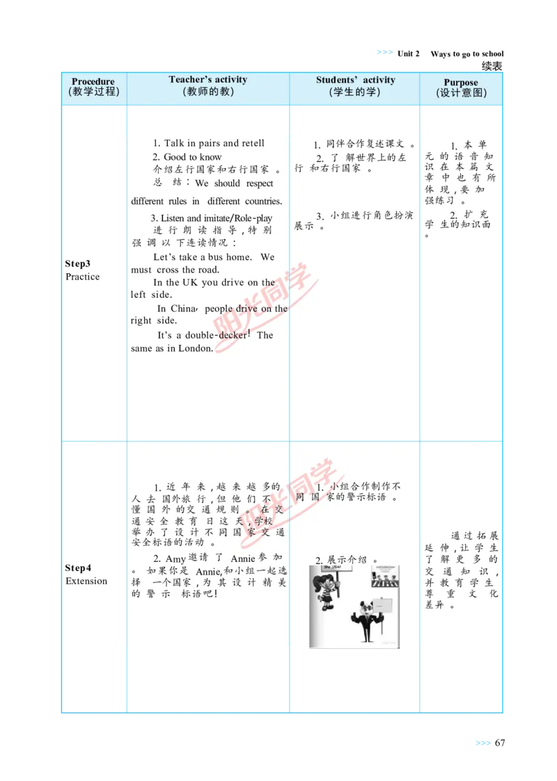 教案正文6上_Unit2_26春四年级上下册人教版_四上英语合集人教版PEP英语四年级上册新教材（教学视频+课件+动画+音频+练习+教案）_19同步教案课件_人教pep3_3-6上册