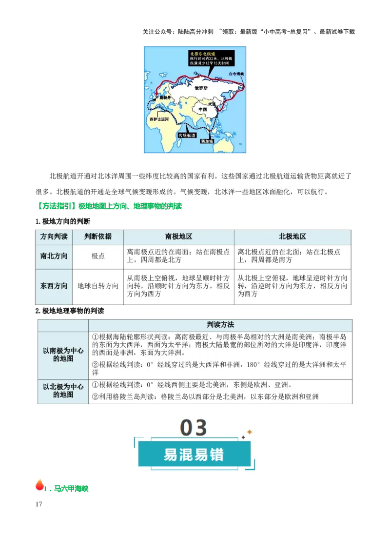 专题06认识地区-2025年中考地理知识点梳理（挖空版）_02中考总复习（2026版更新中）_09-地理-中考总复习_2025中考地理复习资料_2025年中考地理知识点_挖空版+背诵版