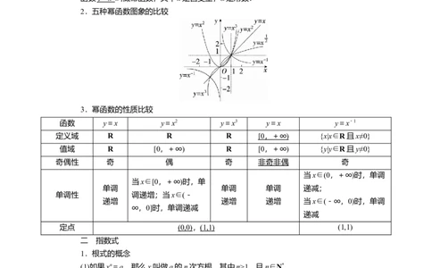 2025届高中数学一轮复习讲义：第三章第4讲　幂函数与指、对数式的运算（含解析）_02高考数学_2025年新高考资料_一轮复习_2025届高中数学一轮复习知识梳理（课件+讲义+练习）（完结）