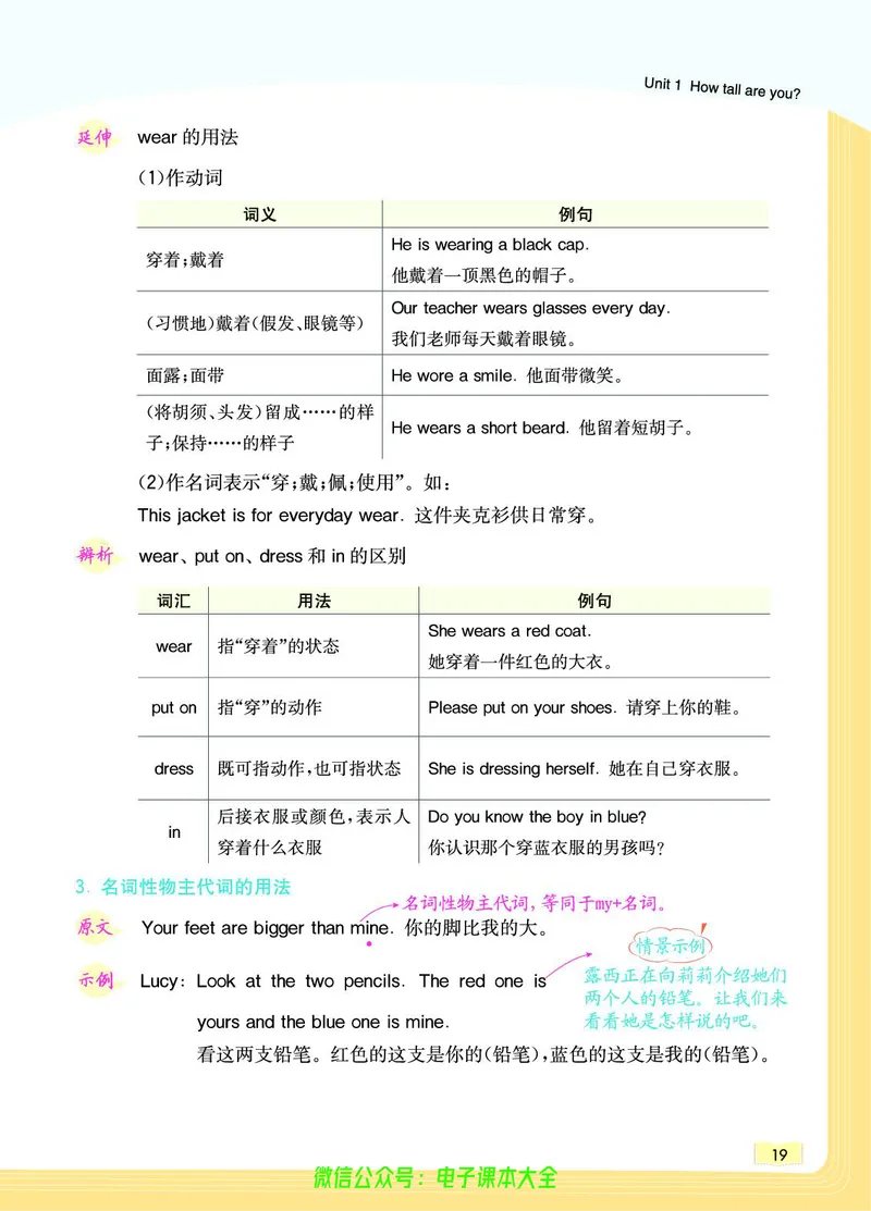 英语6B_26春四年级上下册人教版_四上英语合集人教版PEP英语四年级上册新教材（教学视频+课件+动画+音频+练习+教案）_17练习资料_小学英语（预习复习资料大礼包）_《教材一点通》