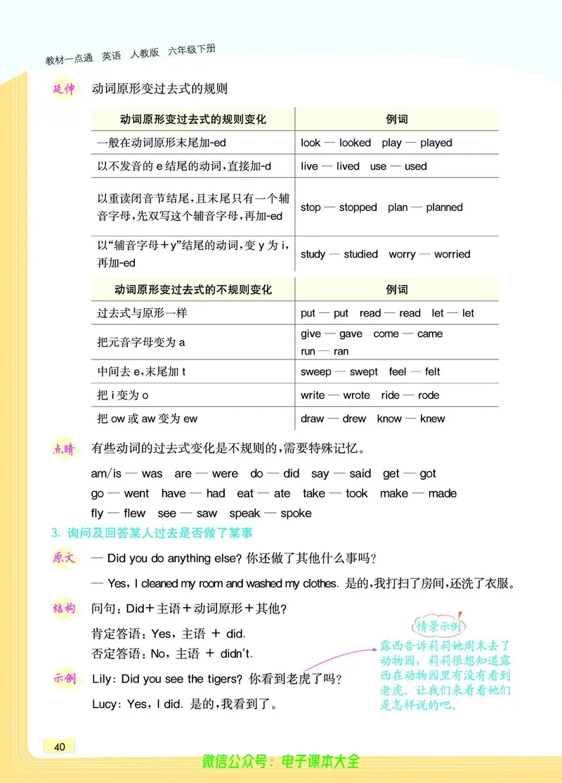 英语6B_26春四年级上下册人教版_四上英语合集人教版PEP英语四年级上册新教材（教学视频+课件+动画+音频+练习+教案）_17练习资料_小学英语（预习复习资料大礼包）_《教材一点通》