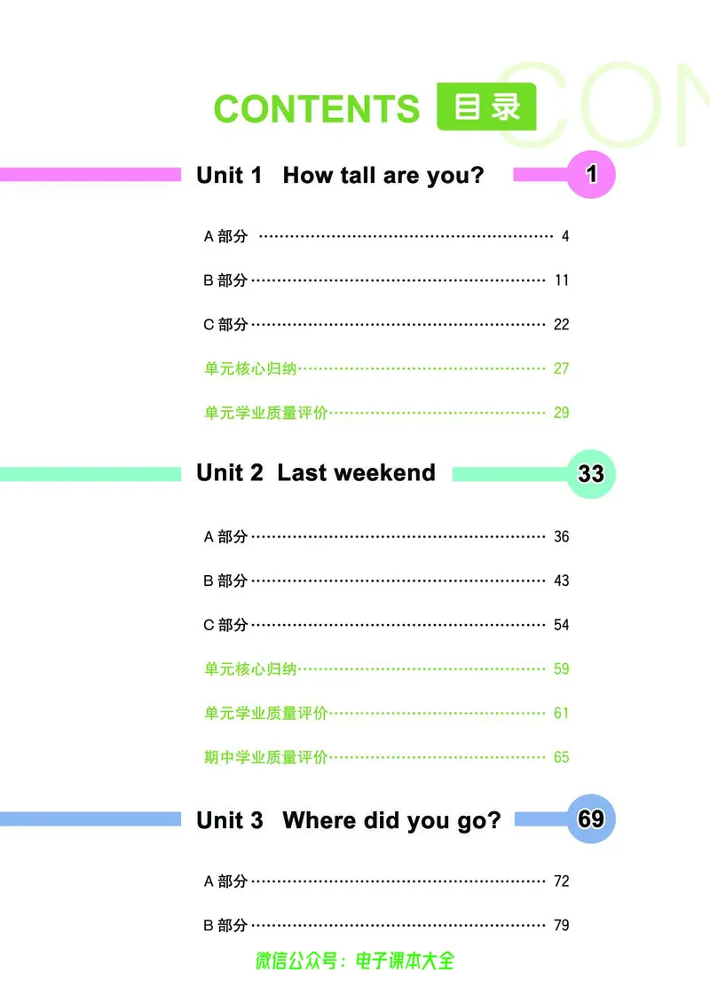 英语6B_26春四年级上下册人教版_四上英语合集人教版PEP英语四年级上册新教材（教学视频+课件+动画+音频+练习+教案）_17练习资料_小学英语（预习复习资料大礼包）_《教材一点通》
