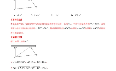 专题17.4勾股定理逆定理的应用（压轴题专项讲练）（人教版）（教师版）_初中数学_八年级数学下册（人教版）_压轴题专项-V5_2025版