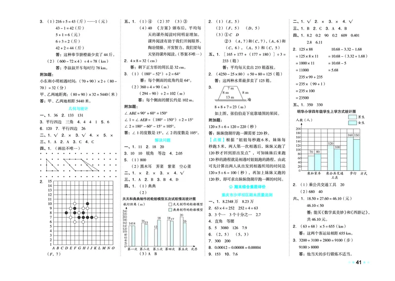 26春好卷四年级数学下（XS版）0_数学《好卷》西师26春抢先版