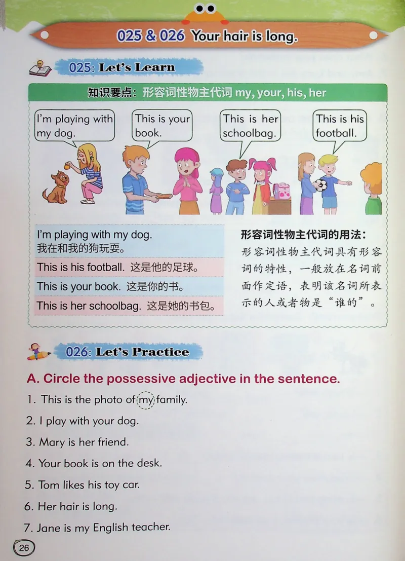2英语~文霸-新_26春四年级上下册人教版_四上英语合集人教版PEP英语四年级上册新教材（教学视频+课件+动画+音频+练习+教案）_17练习资料_小学英语（预习复习资料大礼包）