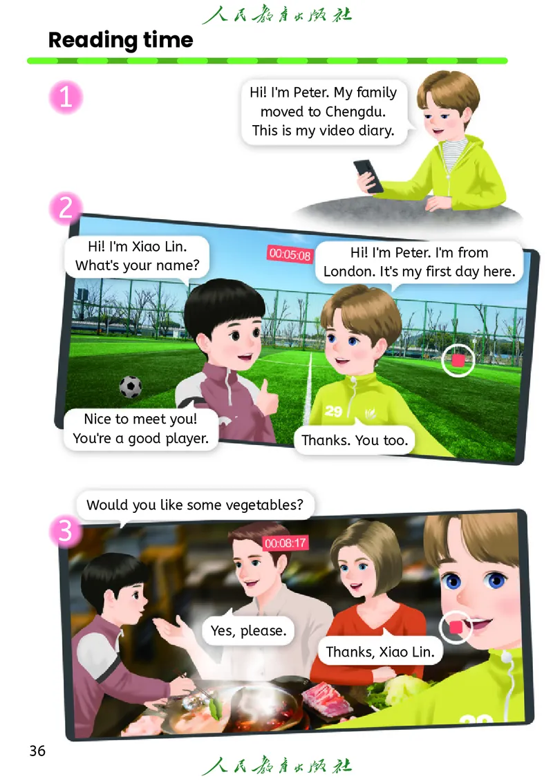 新版教材丨人教PEP版4年级英语上册电子课本（高清版）_26春四年级上下册人教版