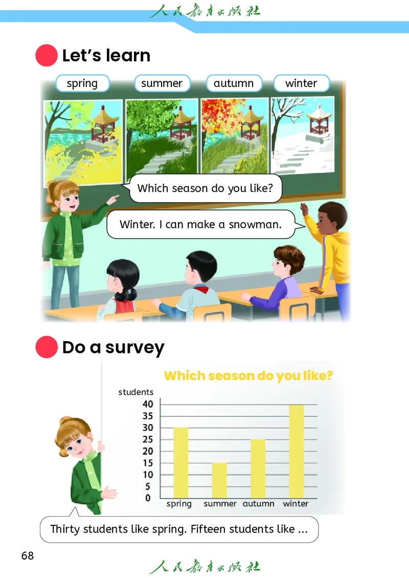新版教材丨人教PEP版4年级英语上册电子课本（高清版）_26春四年级上下册人教版