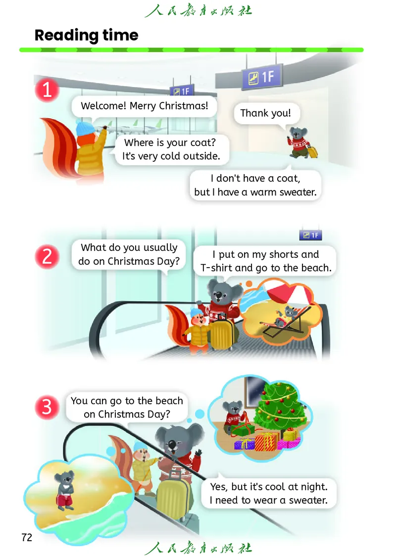 新版教材丨人教PEP版4年级英语上册电子课本（高清版）_26春四年级上下册人教版