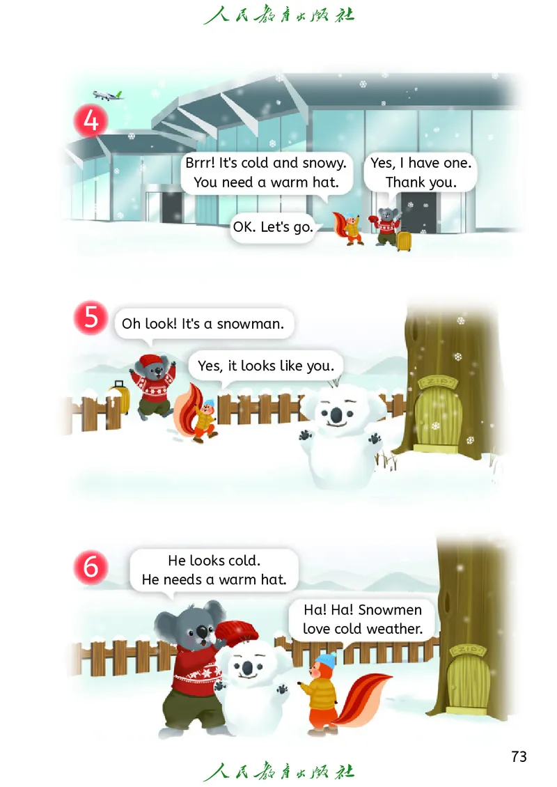 新版教材丨人教PEP版4年级英语上册电子课本（高清版）_26春四年级上下册人教版