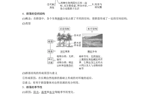 2024年高考生物一轮复习（新人教版）第9单元　第3课时　群落的结构_09高考生物_2024年新高考资料_1.2024一轮复习_2024年高考生物一轮复习讲义（新人教版）