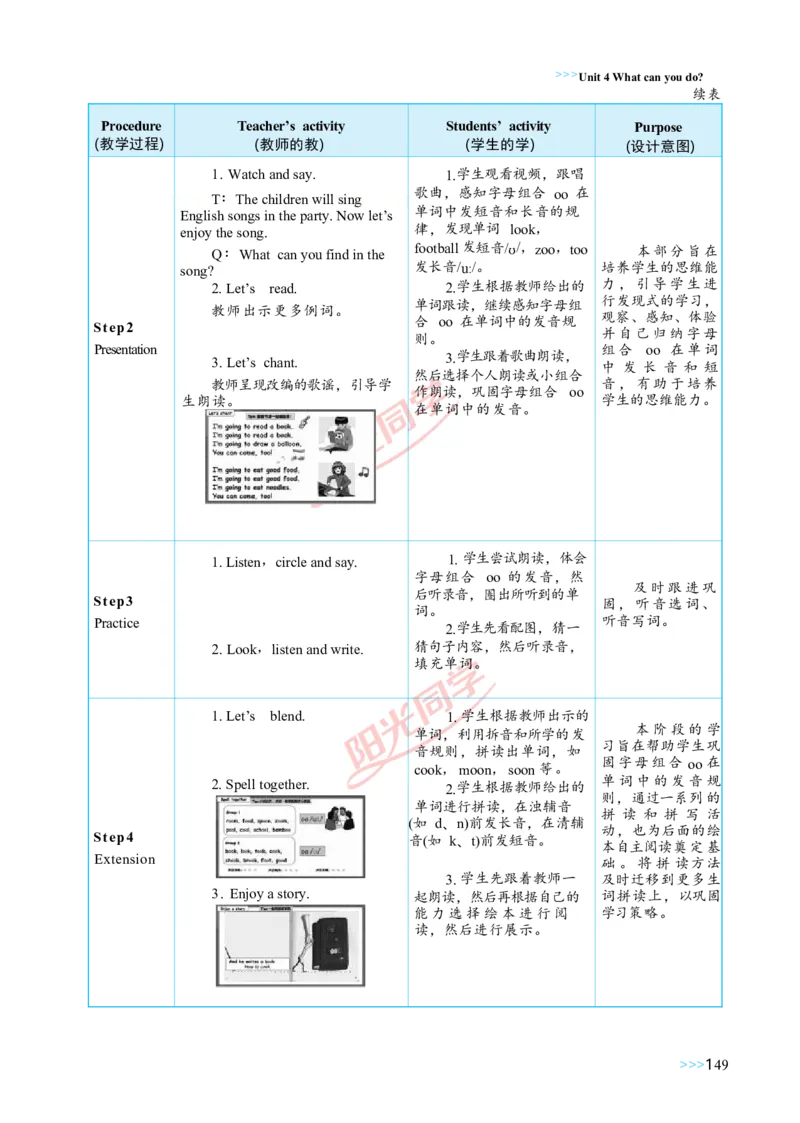 教案正文5上_Unit4_26春四年级上下册人教版_四上英语合集人教版PEP英语四年级上册新教材（教学视频+课件+动画+音频+练习+教案）_19同步教案课件_人教pep3_3-6上册