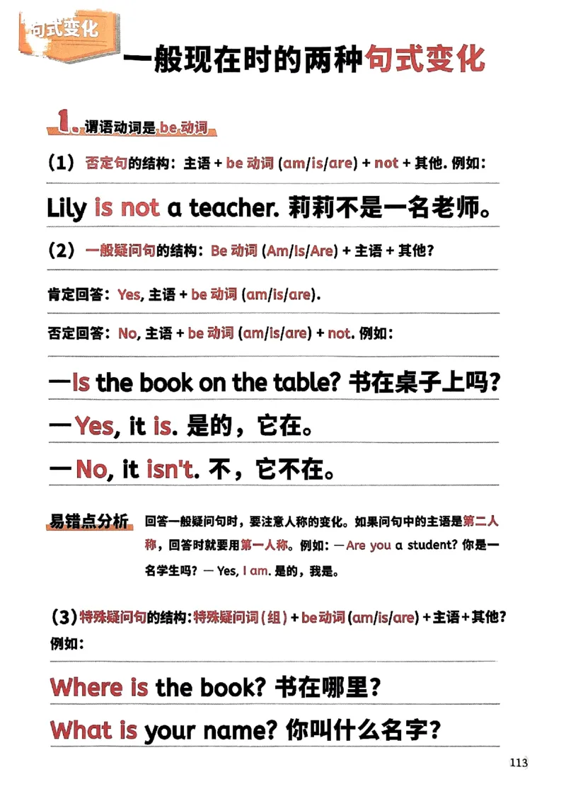 斗半匠-小学英语语法一本通_26春四年级上下册人教版_四上英语合集人教版PEP英语四年级上册新教材（教学视频+课件+动画+音频+练习+教案）_17练习资料_《小学英语一本通》
