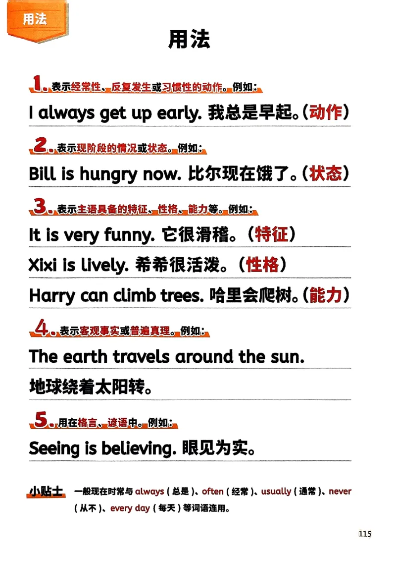 斗半匠-小学英语语法一本通_26春四年级上下册人教版_四上英语合集人教版PEP英语四年级上册新教材（教学视频+课件+动画+音频+练习+教案）_17练习资料_《小学英语一本通》