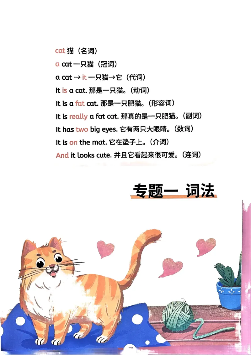 斗半匠-小学英语语法一本通_26春四年级上下册人教版_四上英语合集人教版PEP英语四年级上册新教材（教学视频+课件+动画+音频+练习+教案）_17练习资料_《小学英语一本通》