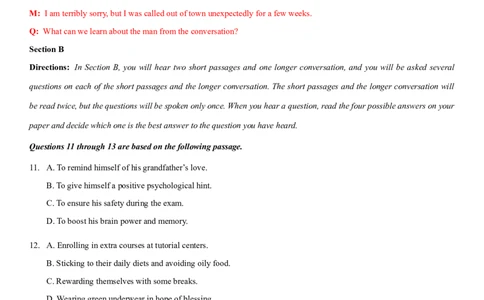 2024年高考英语二轮复习测试卷（上海卷）（二）（全析全解版）_03高考英语_2024年新高考资料_2.2024二轮复习_2024年高考英语二轮复习讲练测（新教材新高考）_第六部分二轮复习测试卷