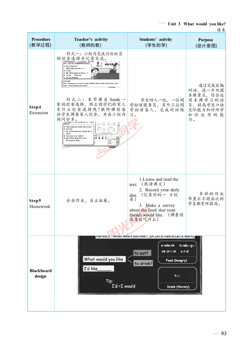 教案正文5上_Unit3_26春四年级上下册人教版_四上英语合集人教版PEP英语四年级上册新教材（教学视频+课件+动画+音频+练习+教案）_19同步教案课件_人教pep3_3-6上册