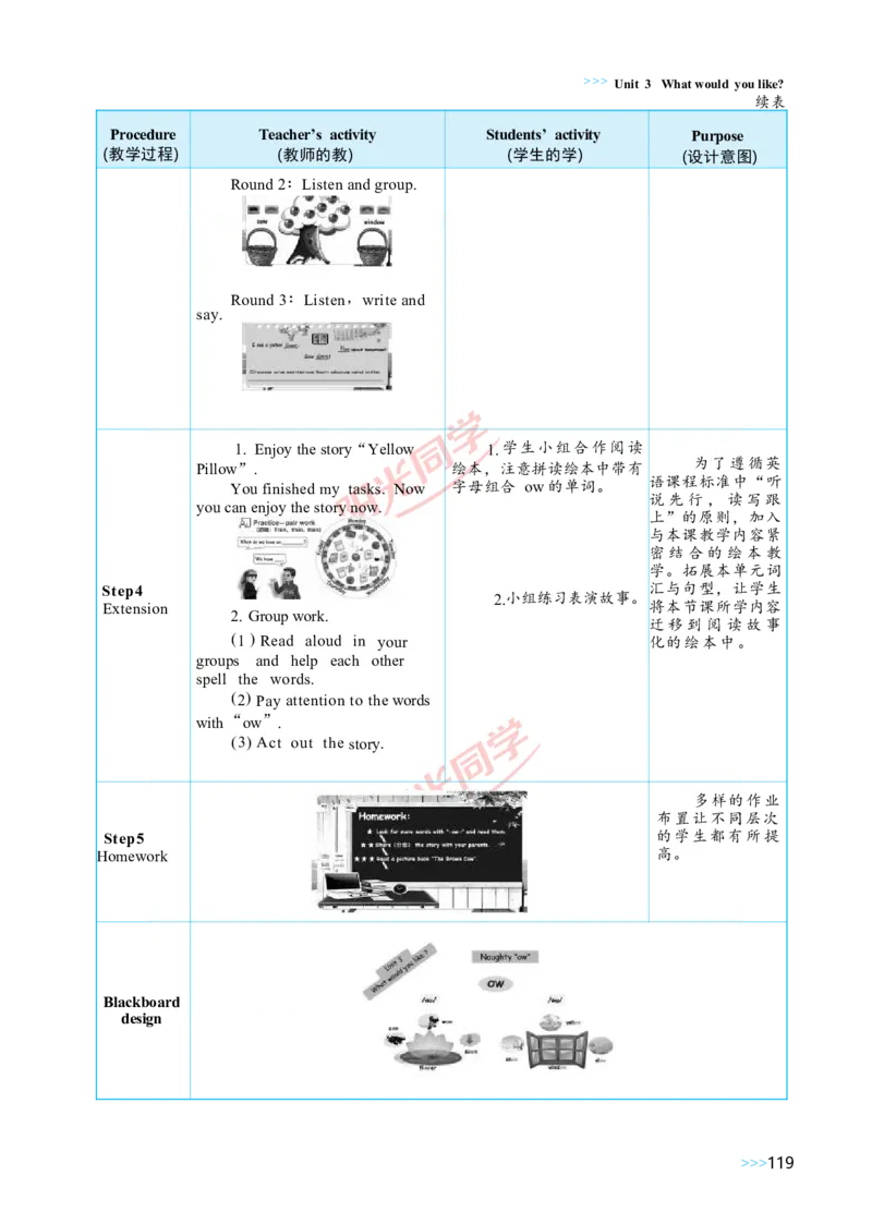 教案正文5上_Unit3_26春四年级上下册人教版_四上英语合集人教版PEP英语四年级上册新教材（教学视频+课件+动画+音频+练习+教案）_19同步教案课件_人教pep3_3-6上册