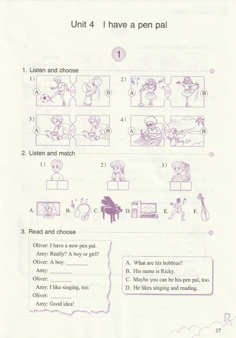 英语作业本PEP6A_26春四年级上下册人教版_四上英语合集人教版PEP英语四年级上册新教材（教学视频+课件+动画+音频+练习+教案）_17练习资料_PEP版《英语作业本》3-6年级上册（2025秋）