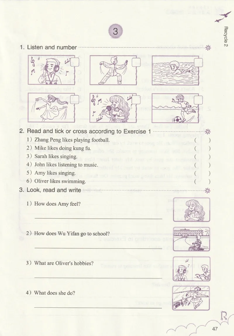 英语作业本PEP6A_26春四年级上下册人教版_四上英语合集人教版PEP英语四年级上册新教材（教学视频+课件+动画+音频+练习+教案）_17练习资料_PEP版《英语作业本》3-6年级上册（2025秋）