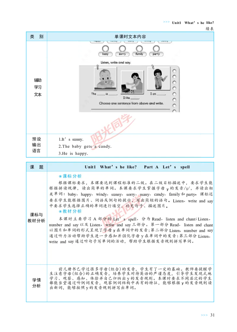 教案正文5上_Unit1_26春四年级上下册人教版_四上英语合集人教版PEP英语四年级上册新教材（教学视频+课件+动画+音频+练习+教案）_19同步教案课件_人教pep3_3-6上册