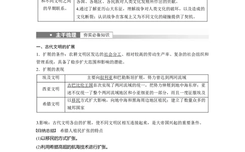 2023年高考历史一轮复习（部编版新高考）第12讲课题35　古代世界的帝国与文明交流_07高考历史_新高考复习资料_2023年新高考复习资料_2023新高考大一轮复习讲义