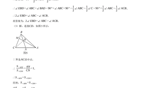 专题11.1与三角形有关线段的几何综合（压轴题专项讲练）（人教版）（教师版）_初中数学_八年级数学上册（人教版）_压轴题专项-V5_2024版