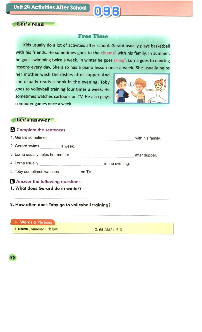 读霸小学英语4年级阅读128篇_26春四年级上下册人教版_四上英语合集人教版PEP英语四年级上册新教材（教学视频+课件+动画+音频+练习+教案）_17练习资料_《英语阅读128篇》