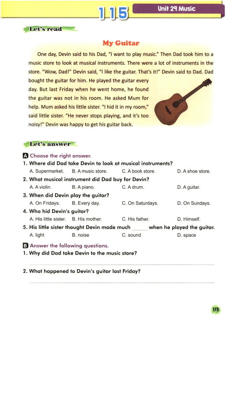 读霸小学英语4年级阅读128篇_26春四年级上下册人教版_四上英语合集人教版PEP英语四年级上册新教材（教学视频+课件+动画+音频+练习+教案）_17练习资料_《英语阅读128篇》