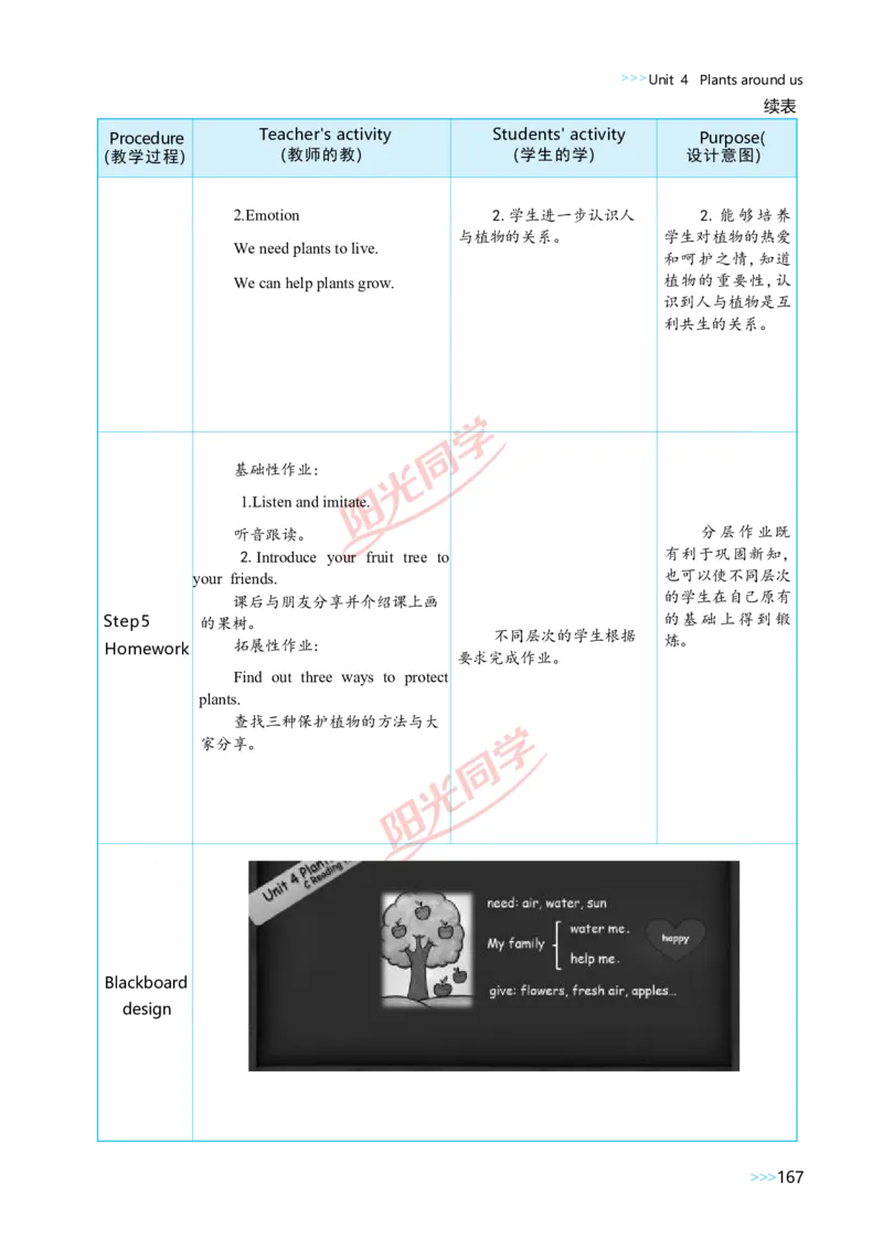 教案正文3上_Unit4_26春四年级上下册人教版_四上英语合集人教版PEP英语四年级上册新教材（教学视频+课件+动画+音频+练习+教案）_19同步教案课件_人教pep3_3-6上册