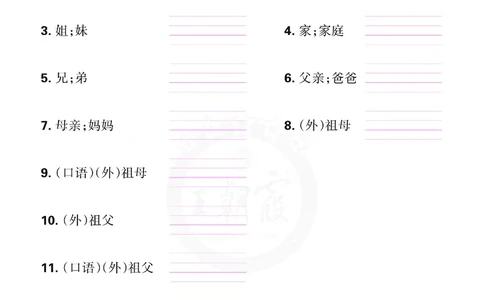 王朝霞重点词句默写训练3B_26春四年级上下册人教版_四上英语合集人教版PEP英语四年级上册新教材（教学视频+课件+动画+音频+练习+教案）_17练习资料_小学英语（预习复习资料大礼包）