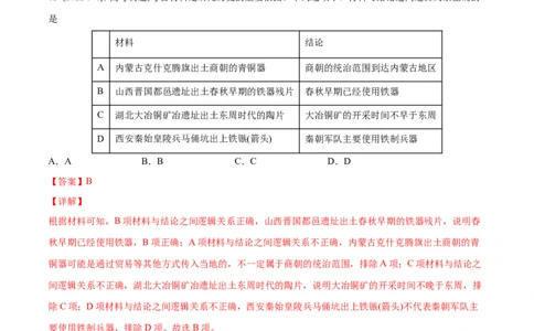 2022年高考历史真题与模拟题分专题训练专题15史学研究（教师版含解析）_07高考历史_2024年新高考资料_3.2024专项复习_赠2022年高考历史真题与模拟题分专题训练