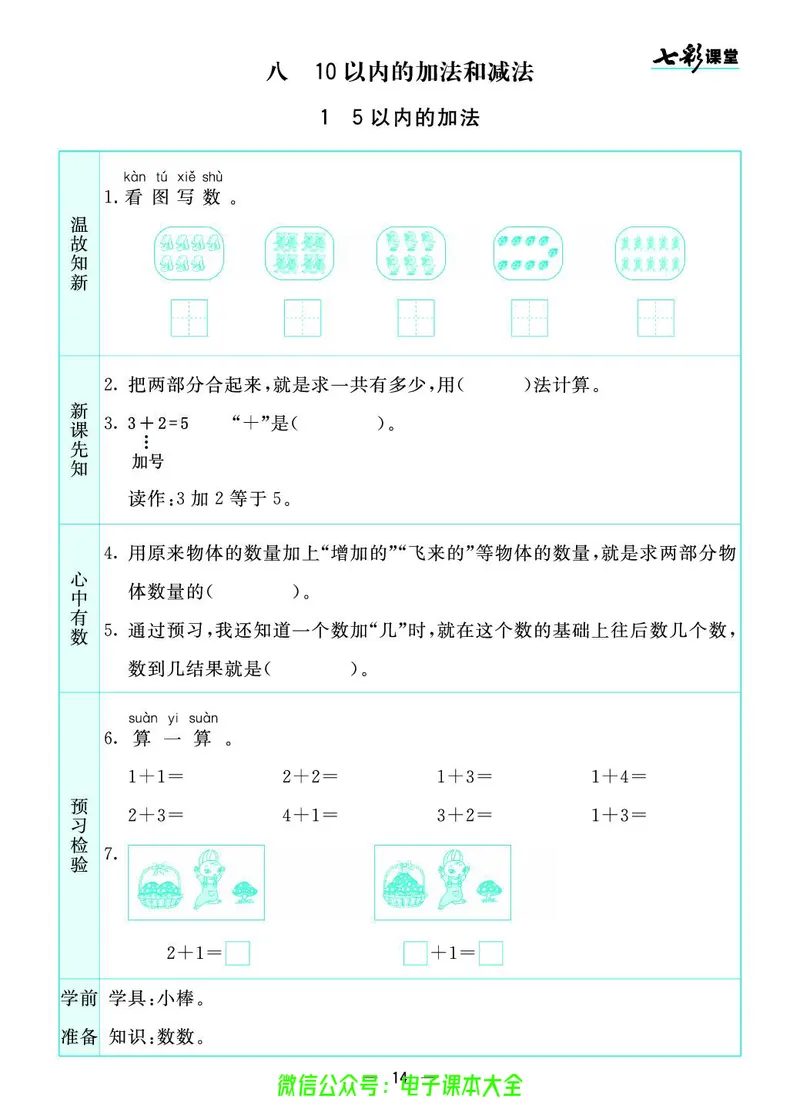 苏教版1a_26春四年级上下册人教版_四上英语合集人教版PEP英语四年级上册新教材（教学视频+课件+动画+音频+练习+教案）_17练习资料_小学英语（预习复习资料大礼包）_《预习卡》