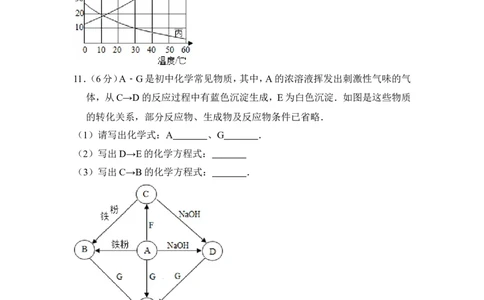 2016年贵州省安顺市中考化学试卷（含解析版）_贵州中考_5.贵州中考化学（2008-2025）_安顺化学12-24