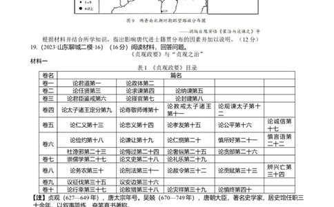 专题03隋唐统一多民族封建国家的发展（好题过关）（原卷版）_07高考历史_通用版（老高考）复习资料_2024年复习资料_完备战2024年高考历史一轮复习考点帮（全国通用）_中国古代史