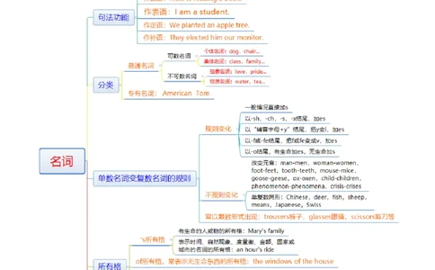 专题01名词、数词（讲义）（原卷版）_03高考英语_2025年新高考资料_二轮复习_上好课2025年高考英语二轮复习讲练测（新高考通用）3378522_第三部分语法知识