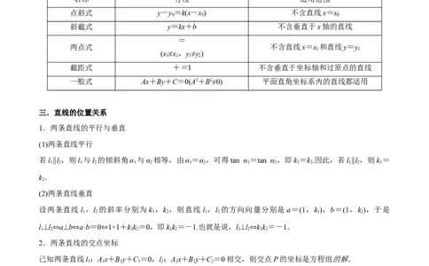 9.1直线方程与圆的方程（精讲）（学生版）_02高考数学_新高考复习资料_2024年新高考资料_一轮复习资料_完2024年高考数学一轮复习一隅三反系列（新高考）_学生版