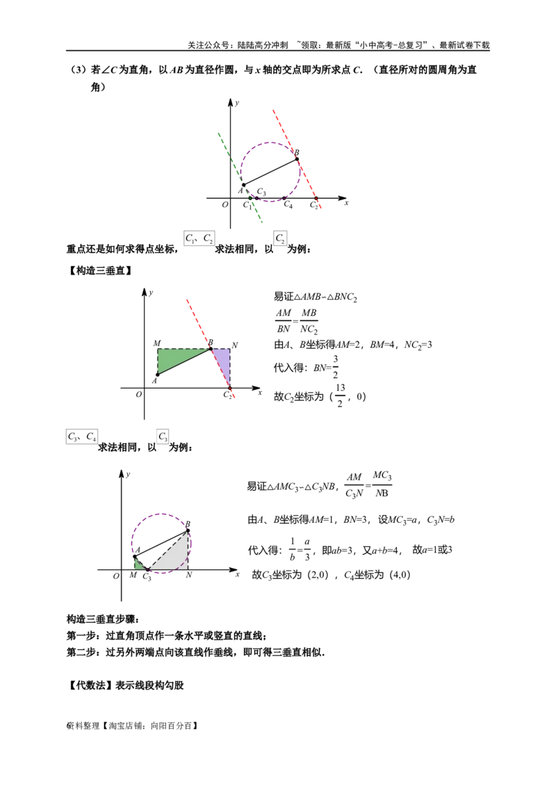 专题3-2一网打尽14类&middot;二次函数的存在性问题（解析版）_02中考总复习（2026版更新中）_02-数学-中考总复习_2024年中考复习资料_专项复习资料_教师版（含答案解析）