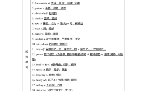 Unit4BodyLanguage教案_03高考英语_新高考复习资料_2022年新高考资料_2022年新高考英语一轮复习_2022届一轮复习（人教版）讲练结合7.23更新_选择性必修一Unit4BodyLanguage