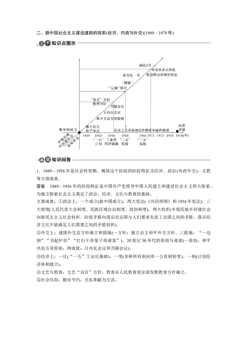 24第一部分板块五专题十八基础知识回扣_07高考历史_通用版（老高考）复习资料_2023年复习资料_一轮+二轮_历史高三二轮复习系列_61