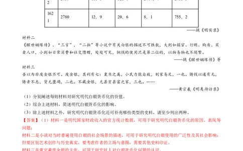 专题02古代中国的经济与社会生活（练习）（解析版）_07高考历史_2024年新高考资料_2.2024二轮复习_2024年高考历史二轮复习讲练测（新教材新高考）