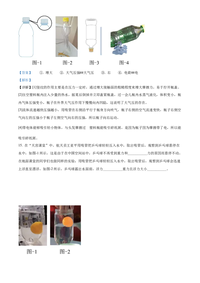 2022年陕西省中考物理真题（解析卷）_陕西_4.陕西中考物理（2008-2025）