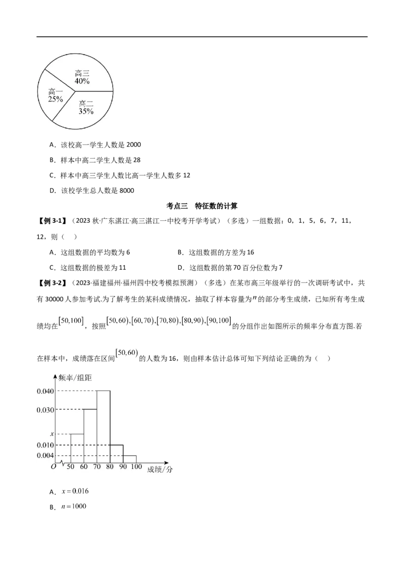 8.4统计案例（精讲）（学生版）_02高考数学_新高考复习资料_2024年新高考资料_一轮复习资料_完2024年高考数学一轮复习一隅三反系列（新高考）_学生版